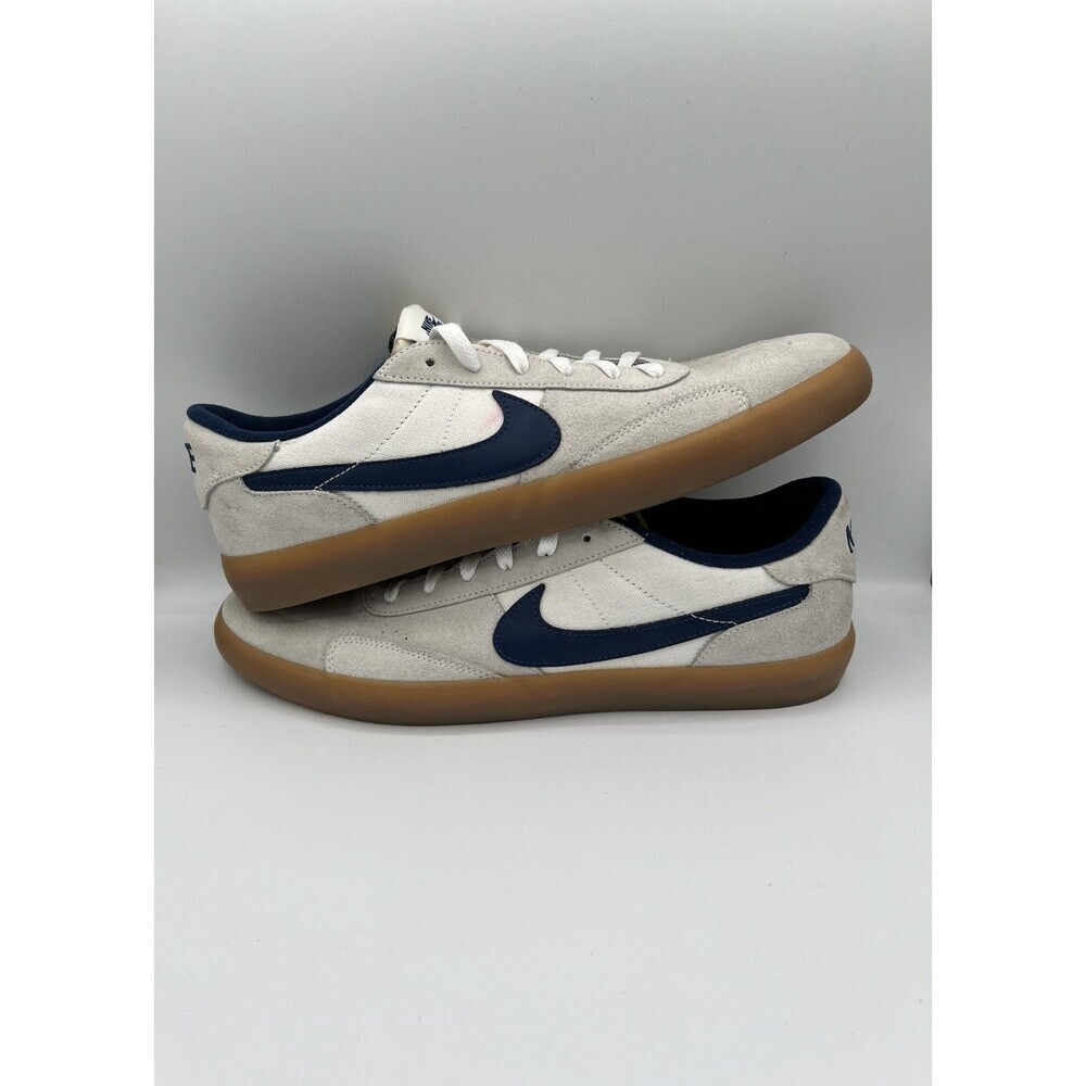 Nike SB Heritage Vulc Summit White Navy Gum Skate Shoes Men’s Size 13 - Picture 2 of 8
